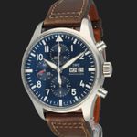 IWC Pilot Chronograph IW377714 (2016) - Blauw wijzerplaat 43mm Staal (1/8)