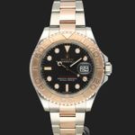 Rolex Yacht-Master 40 116621 (2019) - Zwart wijzerplaat 40mm Goud/Staal (3/8)
