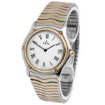 Ebel Sportwave 1187141 (2000) - Wit wijzerplaat 34mm Goud/Staal (2/6)