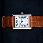 Cartier Tank Louis Cartier WGTA0010 (2026) - Silver dial 30 mm Rose Gold case (1/2)