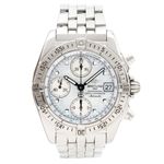 Breitling Chrono Cockpit A13358 (2007) - Pearl dial 39 mm Steel case (2/7)