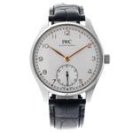 IWC Portuguese Automatic IW358303 (2021) - Silver dial 40 mm Steel case (1/6)
