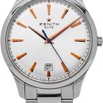 Zenith Captain Central Second 03.2020.670/01.C498 (2019) - Silver dial 40 mm Steel case (2/4)