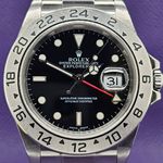 Rolex Explorer II 16570 (2005) - Zwart wijzerplaat 40mm Staal (3/5)