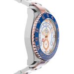 Rolex Yacht-Master II 116681 (2023) - White dial 44 mm Gold/Steel case (4/6)