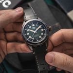 TAG Heuer Autavia WBE5190.FC8268 (2020) - Green dial 42 mm Bronze case (1/8)