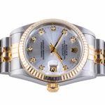 Rolex Datejust 31 68273 (1991) - Silver dial 31 mm Gold/Steel case (6/8)