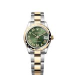 Rolex Datejust 31 278343RBR (2024) - Groen wijzerplaat 31mm Staal (1/1)