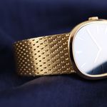 Patek Philippe Golden Ellipse 3748/1 (Unknown (random serial)) - Blue dial 27 mm Yellow Gold case (3/8)