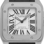 Cartier Santos 100 2656 (2021) - 38mm Staal (1/7)