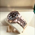 Rolex GMT-Master II 126715CHNR (2020) - Zwart wijzerplaat 40mm Roségoud (7/7)