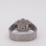 Cartier Santos Dumont WSSA0082 (2025) - Zilver wijzerplaat 27mm Staal (6/8)