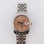 Rolex Datejust 36 116234 (2008) - Roze wijzerplaat 36mm Staal (2/4)