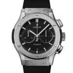 Hublot Classic Fusion Chronograph 521.NX.1171.RX (2024) - Black dial 45 mm Titanium case (1/1)