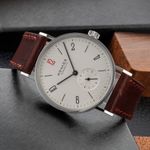 NOMOS Tangente 38 164.S1 (Unknown (random serial)) - White dial 38 mm Steel case (2/8)