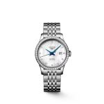 Longines Record L2.321.0.87.6 (2025) - Pearl dial 30 mm Steel case (1/1)