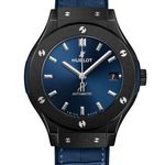 Hublot Classic Fusion Blue 565.CM.7170.LR (2023) - Blauw wijzerplaat 38mm Keramiek (1/3)