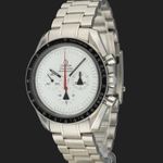 Omega Speedmaster Professional Moonwatch 311.32.42.30.04.001 (Unknown (random serial)) - White dial 42 mm Steel case (1/8)