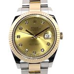 Rolex Datejust 41 126333 (2018) - Champagne dial 41 mm Gold/Steel case (1/8)