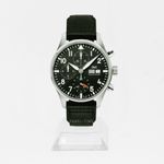 IWC Pilot Chronograph IW388111 (2024) - Zwart wijzerplaat 41mm Staal (1/1)