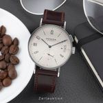 NOMOS Tangomat GMT 635 (Onbekend (willekeurig serienummer)) - Wit wijzerplaat 40mm Staal (3/8)