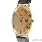 Omega Genève 196.0295 (1984) - Champagne dial 33 mm Yellow Gold case (6/8)