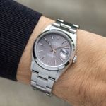 Rolex Datejust 36 16200 (1996) - Grijs wijzerplaat 36mm Staal (2/8)