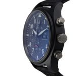 IWC Pilot Chronograph Top Gun IW389101 (Onbekend (willekeurig serienummer)) - Zwart wijzerplaat 45mm Keramiek (6/8)