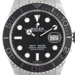 Rolex Yacht-Master 42 226627 (2025) - Black dial 42 mm Titanium case (2/6)