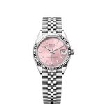 Rolex Datejust 31 278274 (2024) - Roze wijzerplaat 31mm Staal (1/8)