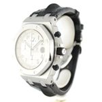 Audemars Piguet Royal Oak Offshore Chronograph 26020ST (2012) - Zwart wijzerplaat 42mm Staal (6/7)