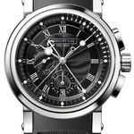 Breguet Marine 5823PT/H2/5ZU (2026) - Black dial 42 mm Platinum case (1/1)