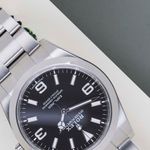 Rolex Explorer 214270 (2020) - Zwart wijzerplaat 39mm Staal (4/8)