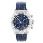 Rolex Daytona 116589BR (2008) - Blue dial 40 mm White Gold case (1/8)