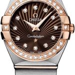 Omega Constellation Quartz 123.25.24.60.63.001 (2024) - Brown dial 24 mm Steel case (1/1)