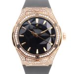 Hublot Classic Fusion 550.OS.1800.RX.1804.ORL19 (2021) - Zwart wijzerplaat 40mm Roségoud (1/3)