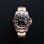 Rolex GMT-Master II 126755SARU (Onbekend (willekeurig serienummer)) - Zwart wijzerplaat 40mm Roségoud (2/7)