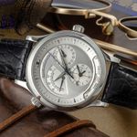 Jaeger-LeCoultre Master Geographic 142.8.92 (1998) - Wit wijzerplaat 38mm Staal (1/8)