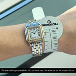 Cartier Panthère W2PN0019 (2025) - White dial 37 mm Gold/Steel case (2/8)