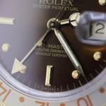 Rolex GMT-Master 16753 (1984) - Brown dial 40 mm Gold/Steel case (4/8)