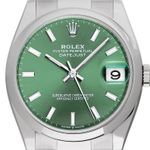 Rolex Datejust 36 126200 (2023) - Green dial 36 mm Steel case (1/7)