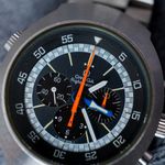 Omega Flightmaster 145.036 (Onbekend (willekeurig serienummer)) - Zwart wijzerplaat 43mm Staal (4/8)