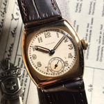 Rolex Vintage 3287 (1922) - Champagne dial 29 mm Yellow Gold case (3/8)