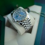 Rolex Datejust 41 126334 (2026) - Blue dial 41 mm Steel case (7/8)