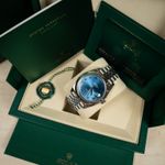 Rolex Datejust 41 126334 (2026) - Blue dial 41 mm Steel case (1/8)