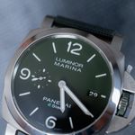 Panerai Luminor Marina PAM01356 (2022) - Green dial 44 mm Steel case (4/6)