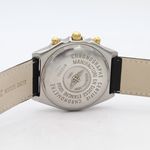 Breitling Chronomat B13350 (2002) - Black dial 40 mm Gold/Steel case (5/8)