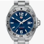 TAG Heuer Formula 1 Quartz WAZ1118.BA0875 (2024) - Blauw wijzerplaat 41mm Staal (1/1)