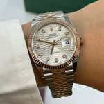 Rolex Datejust 36 126231 (2024) - Zilver wijzerplaat 36mm Staal (8/8)