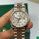 Rolex Datejust 36 126231 (2024) - Silver dial 36 mm Steel case (5/8)